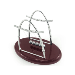 Pendulo Newton Oval Pequeno Enfeite Decorativo Menor preço em Pendulo Newton Oval Pequeno Enfeite Decorativo