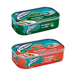 Sardinha Óleo Coqueiro Lata 125G + Sardinha Ao Molho Tomate
