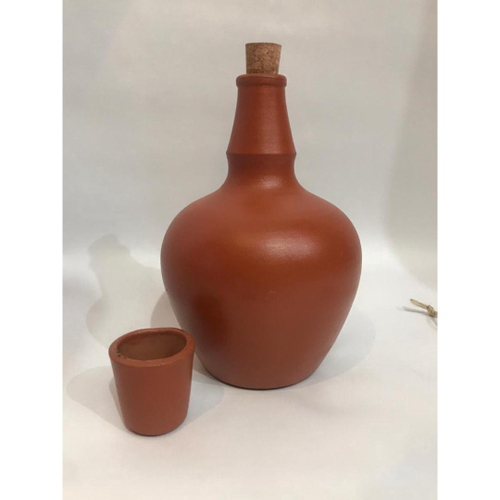 Moringa De Barro Artesanal Para Cachaça/Pinga Com Copo no Shoptime Moringa De Barro Artesanal Para Cachaça/Pinga Com Copo no Shoptime