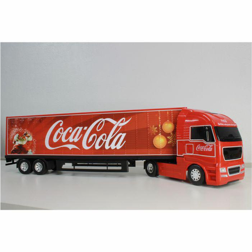 Miniatura Caminhao Caravana De Natal Coca-cola Holiday