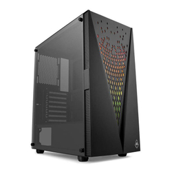 Gabinete Gamer Mid-Tower Mancer Warlock rgb Lateral de Vidro Preto, MCR-WLK01-RGB Menor preço em Gabinete Gamer Mid-Tower Mancer Warlock rgb Lateral de Vidro Preto, MCR-WLK01-RGB