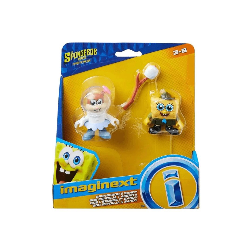 Brinquedo Boneco Bob Esponja e Sandy Imaginext - Mattel em Promoção na  Americanas