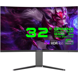 Monitor Gamer 32 pol Gamemax GMX32C165Q Curvo wqhd 1440p Preto Menor preço em Monitor Gamer 32 pol Gamemax GMX32C165Q Curvo wqhd 1440p Preto