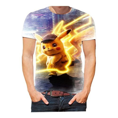 Camiseta Pikachu Pokebola Dinheiro Money Pokemon Fofo Cute - Shap