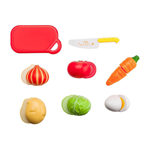 Kit Comidinha Infantil - Creative Fun - Super Feira Legumes - Multikids