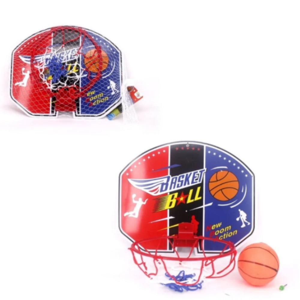 KIT JOGO DE BASQUETE MINI BASKET COM TABELA CESTA E BOLA