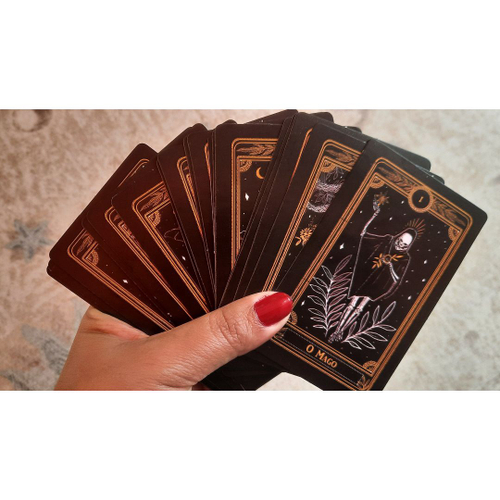 Baralho O Tarot Dourado Oráculo Deck 24 Cartas na Americanas Empresas