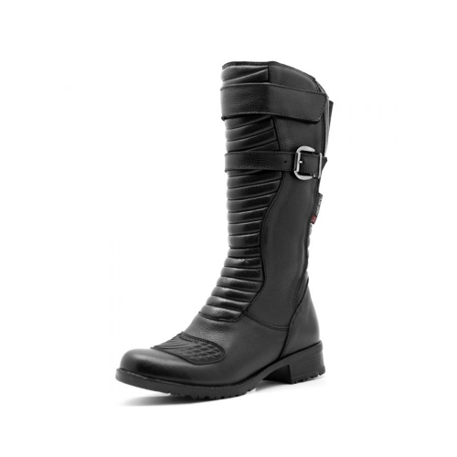 Bota feminina sale moto impermeavel