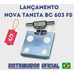 Menor preço em Lançamento - Balança De Bioimpedância Nova Bc 603 fs Tanita