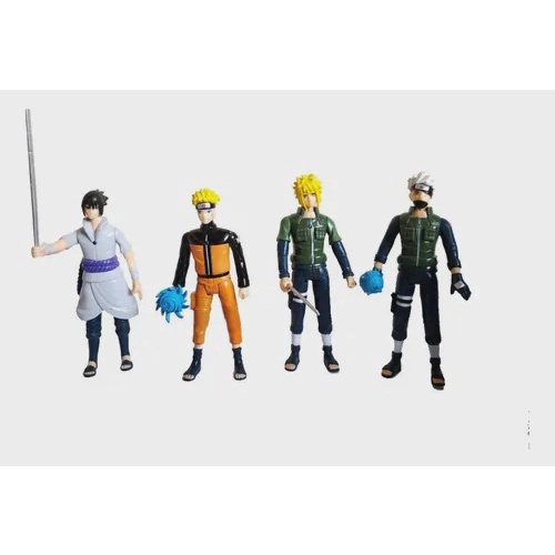 Kit com 4 Bonecos Desenho Naruto Shippuden na Americanas Empresas