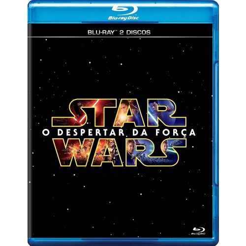 BLU-RAY) STAR WARS: O DESPERTAR DA FORÇA (DUPLO) - J. J. Abrams - DVD