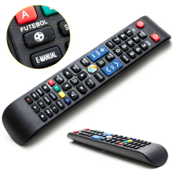 Controle Samsung Remoto Smart Tv Led Lcd 3d Função futebol VC8083 Menor preço em Controle Samsung Remoto Smart Tv Led Lcd 3d Função futebol VC8083
