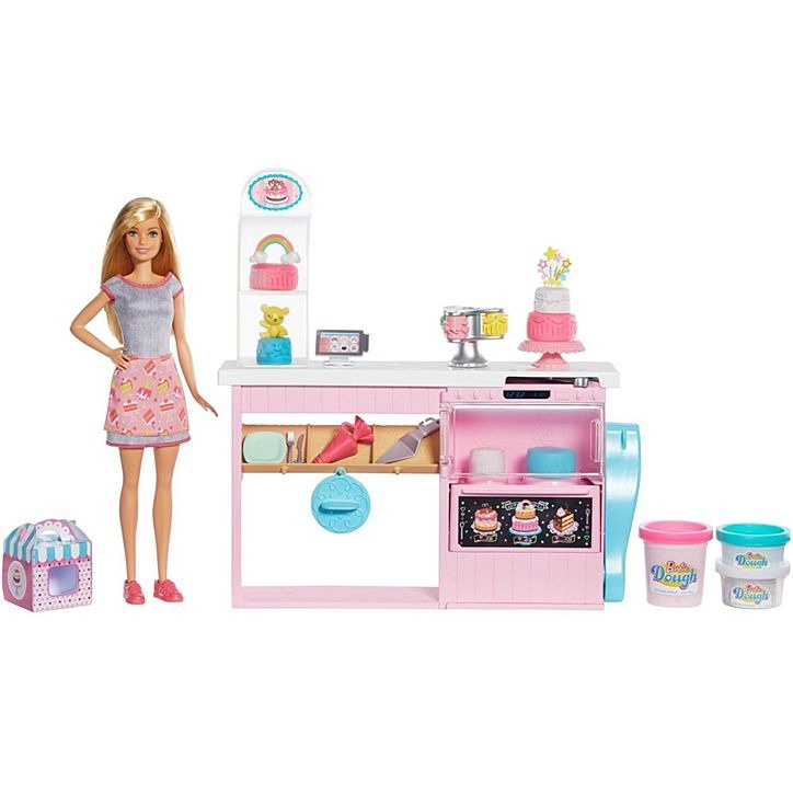 Conjunto Barbie Profissões Chef De Bolinhos Playset Decoração De Bolos Com  Massa De Modelar Mattel na Americanas Empresas