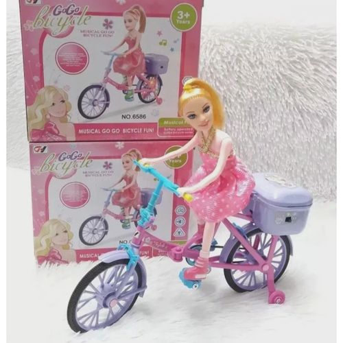 boneca ciclista barb com cachorros Barbie Bicicleta com Pets loira ou  morena Boneca Bicicleta A Pilha Com Luz E Som Anda Sozinha : :  Brinquedos e Jogos