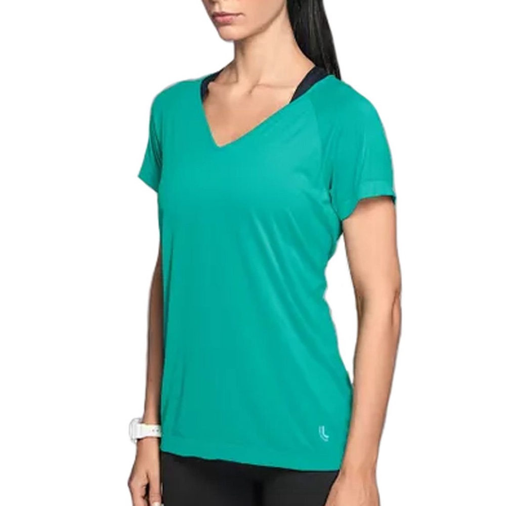 blusa de manga curta para academia