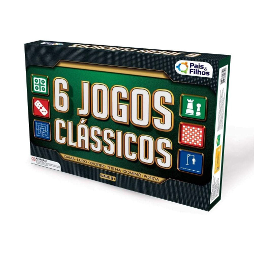 Jogo Xadrez e Damas Escolar Brinquedo Infantil - Junges no Shoptime