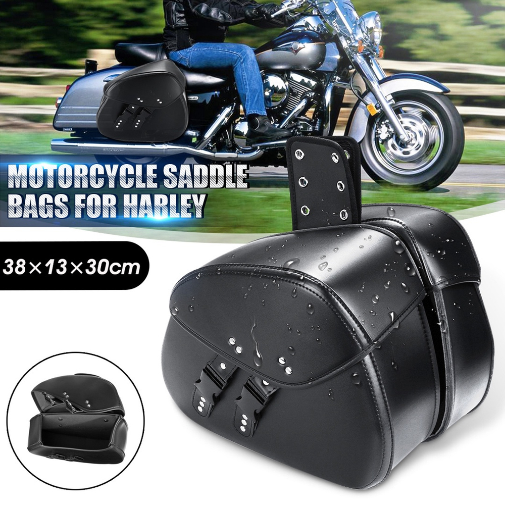 harley softail hard bolsas