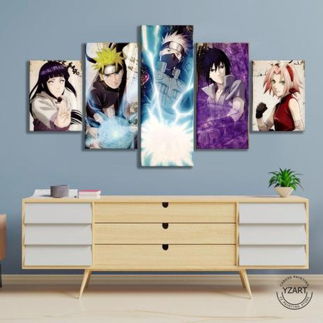 Compre Personagem de desenho animado de personagem de desenho animado de  matador de demónios anime personagem decorativo murals sala de crianças  parede de parede de parede impressão moderna decoração casa pintura tela