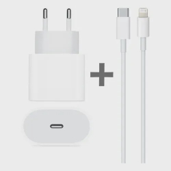 Carregador Original Apple iphone x, iphone 11 e iphone 12 Fonte usb-c 20W + Cabo usb-c Lightning de 1M é boa?