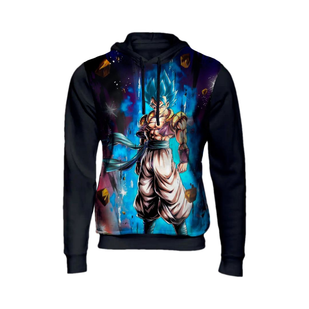 Blusa Moletom Full 3d Anime Dragon Ball Goku Saiyajins Dbz - HELP