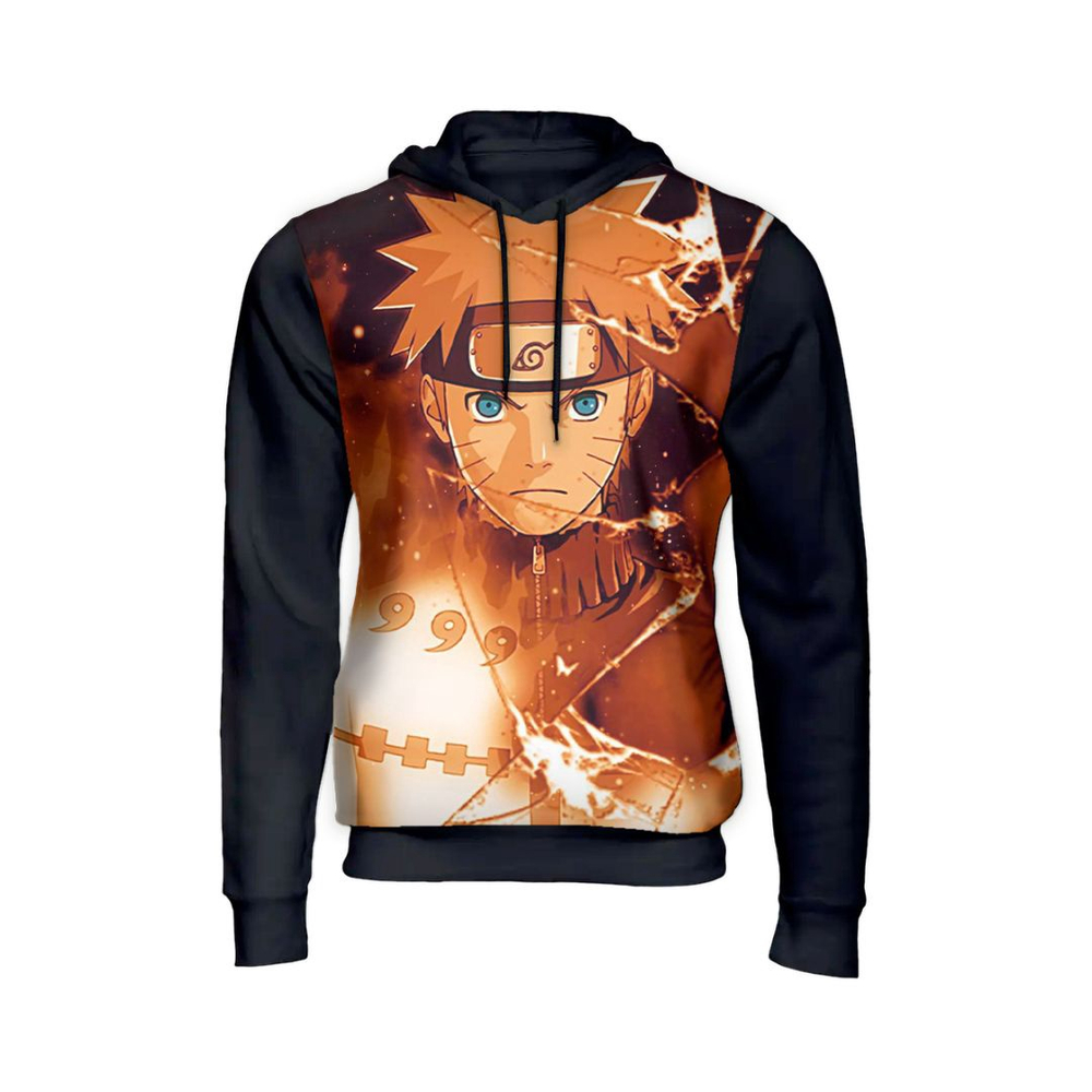 Blusa De Frio Moletom Kurama Naruto Anime Mangá Desenho 01