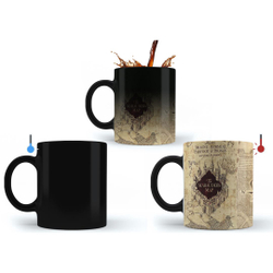 Caneca Mágica Harry Potter Mapa do Maroto Menor preço em Caneca Mágica Harry Potter Mapa do Maroto