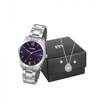 relogio mondaine feminino prata