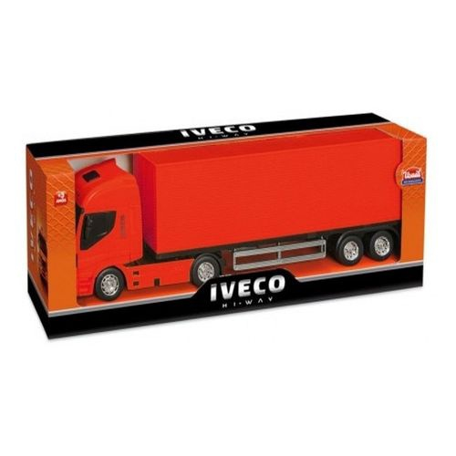 Caminhão iveco hi-way caçamba basculante - usual brinquedos em Promoção na  Americanas