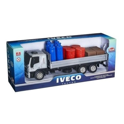 Brinquedo Caminhão Iveco Hi Way Tanque Azul - Carrefour