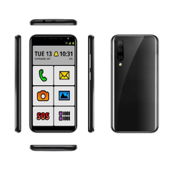 Celular Smartphone de 5,5 para Idosos Modernos com tela e ícones que facilitam o uso (película, capa e fones) Menor preço em Celular Smartphone de 5,5 para Idosos Modernos com tela e ícones que facilitam o uso (película, capa e fones)