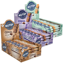 Barra De Cereais Nutry Caixa C/24 Nutrimental - Escolha Sabores Menor preço em Barra De Cereais Nutry Caixa C/24 Nutrimental - Escolha Sabores