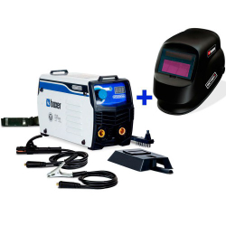 Kit Inversora de solda 140A TOUCH145 + Máscara de auto-escurecimento - Boxer Menor preço em Kit Inversora de solda 140A TOUCH145 + Máscara de auto-escurecimento - Boxer