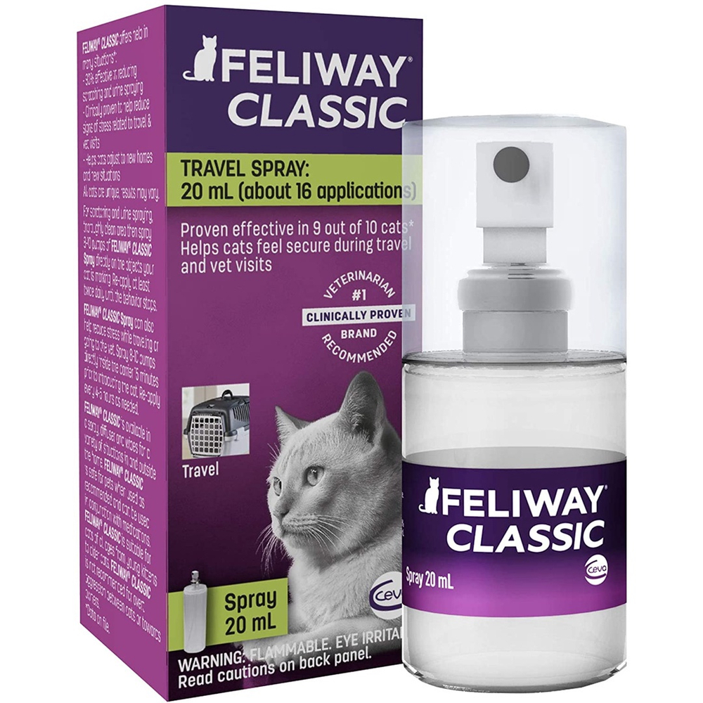 Ceva Animal Health Feliway Cat Calming Pheromone Spray (20ML) No 1 vet