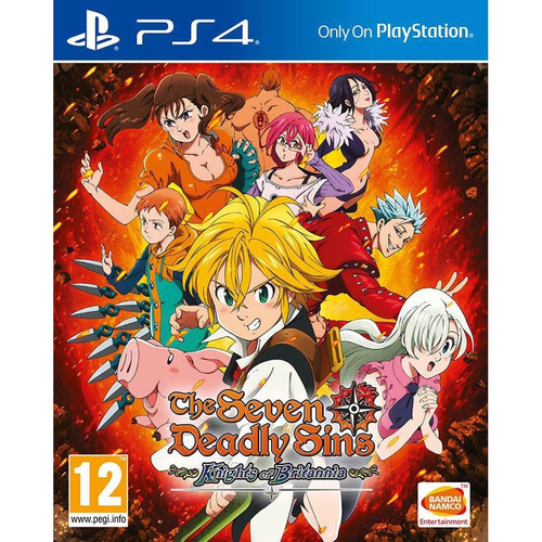 Game The Seven Deadly Sins: Knights Of Britannia - PS4 no Shoptime