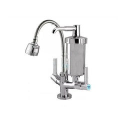 Menor preço em Torneira Metal Inox Filtro Gourmet Pia Mesa Cozinha Bancada