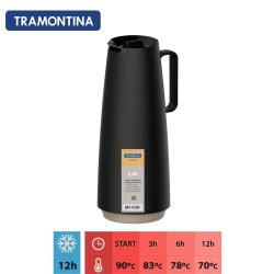 Garrafa Térmica Bule Tramontina 1 Litro Preta Exata 61636103 é boa?