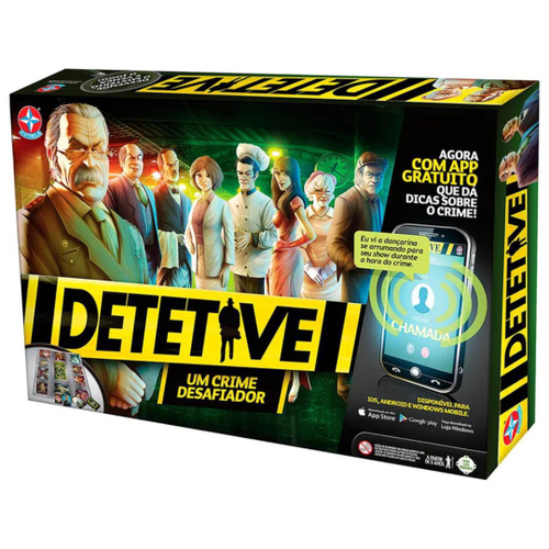 Jogo Detetive com aplicativo – Estrela - Brinque Aí Brinquedos