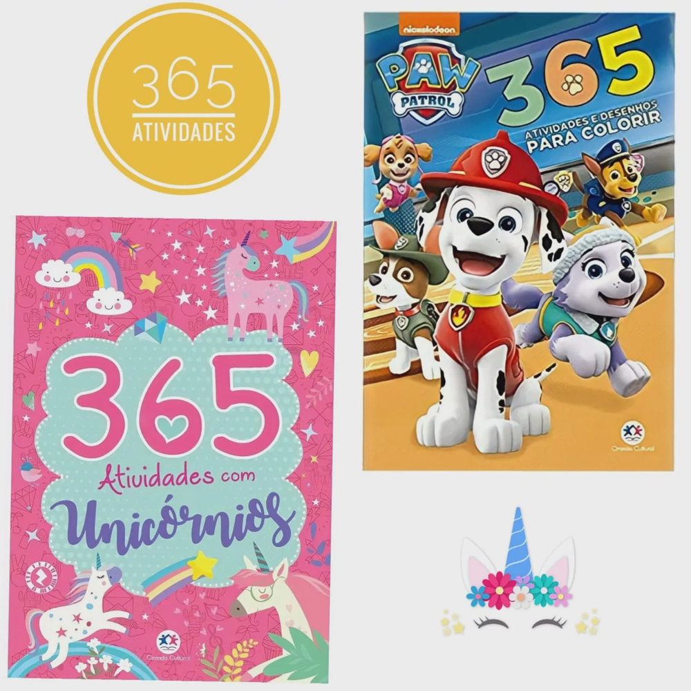 Unicornio - Livro - 365 Atividades e Desenho Para Colorir em Promoção na  Americanas