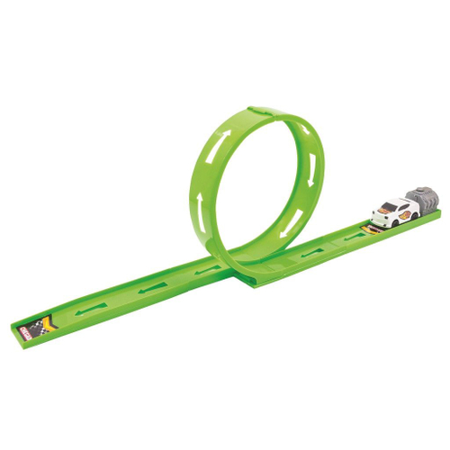 Pista Corrida Carrinho Brinquedo Infantil Looping 360 + 1 Moto Incluso no  Shoptime