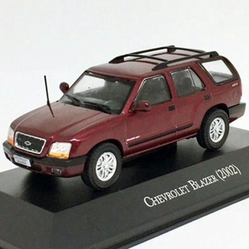 Miniatura Carro Blazer 2002 Borgonha Ed 116 Brazer Antiga - WebContinental