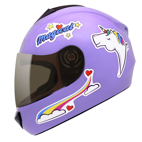 Capacete Moto Infantil Masculino e Feminino Menino e Menina Etceter Kids  Brilhante - Capacete de Proteção Infantil - Magazine Luiza