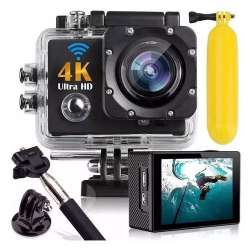 Ultra Câmera Action Go Cam Pro Sports 4k Wifi Prova D'água Menor preço em Ultra Câmera Action Go Cam Pro Sports 4k Wifi Prova D'água