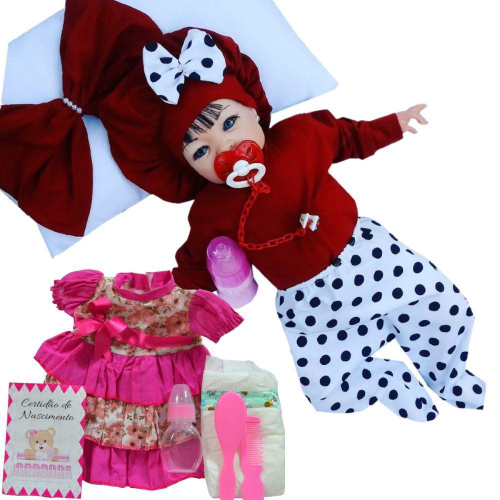 Boneca Laura Baby Fantasy - Bebe Reborn no Shoptime