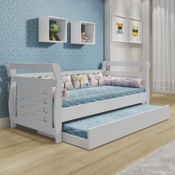 Bicama Infantil Cabeceira Treliça Babá Happy Tigus Baby Branco é boa?