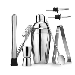 Kit Coqueteleira Inox Sacador Caipirinha Ideal Drinks Barman Com Bico Dosador é boa?