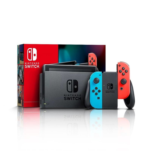 Console Nintendo Switch OLED - Azul e Vermelho Neon