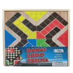 Jogo Ludo - Madeira - 1604 - Carlu na Americanas Empresas