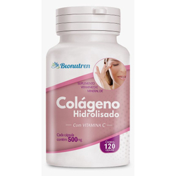 Rejuvenescedor Colageno Hidrolisado Com Vitamina C 120 capsulas Menor preço em Rejuvenescedor Colageno Hidrolisado Com Vitamina C 120 capsulas
