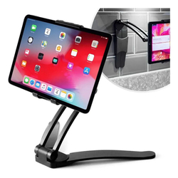 Suporte Alumínio Mesa Parede Tablet Celular Ipad Universal Menor preço em Suporte Alumínio Mesa Parede Tablet Celular Ipad Universal