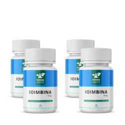 Kit 4 Ioimbina 5Mg (Yohimbine) - 60 Cápsulas Menor preço em Kit 4 Ioimbina 5Mg (Yohimbine) - 60 Cápsulas